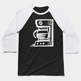 Coffee Machine Baseball T-Shirt